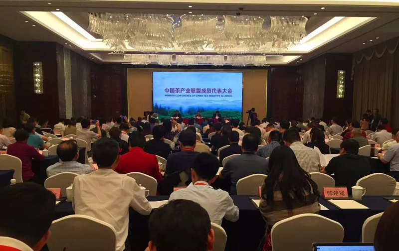 首屆中國(guó)國(guó)際茶葉博覽會(huì)系列報(bào)道之二         浙茶集團(tuán)入選中國(guó)茶產(chǎn)業(yè)聯(lián)盟副理事長(zhǎng)單位