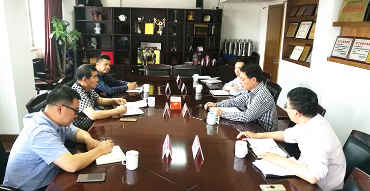 浙江省供銷社副主任張建一行蒞臨我司調(diào)研指導(dǎo)