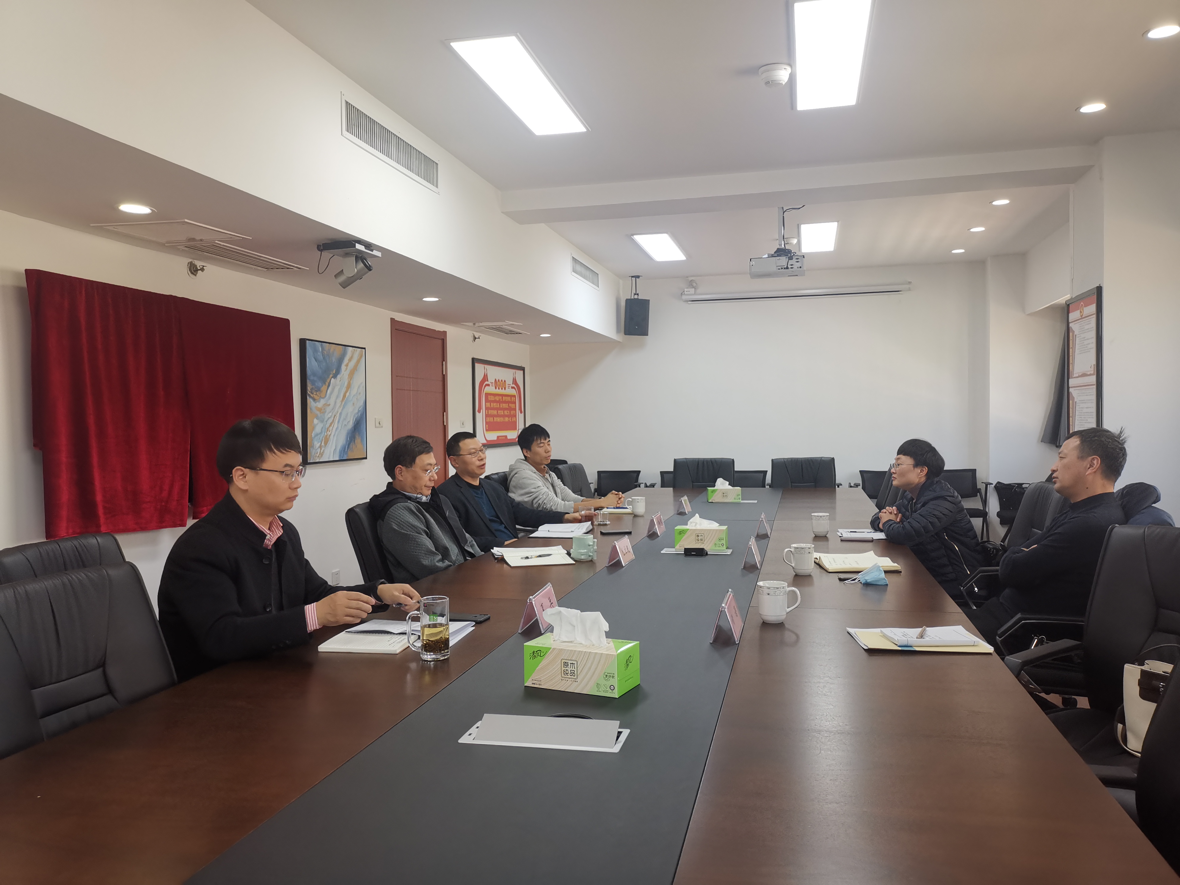 龍游縣供銷社領導來公司洽談相關合作事宜