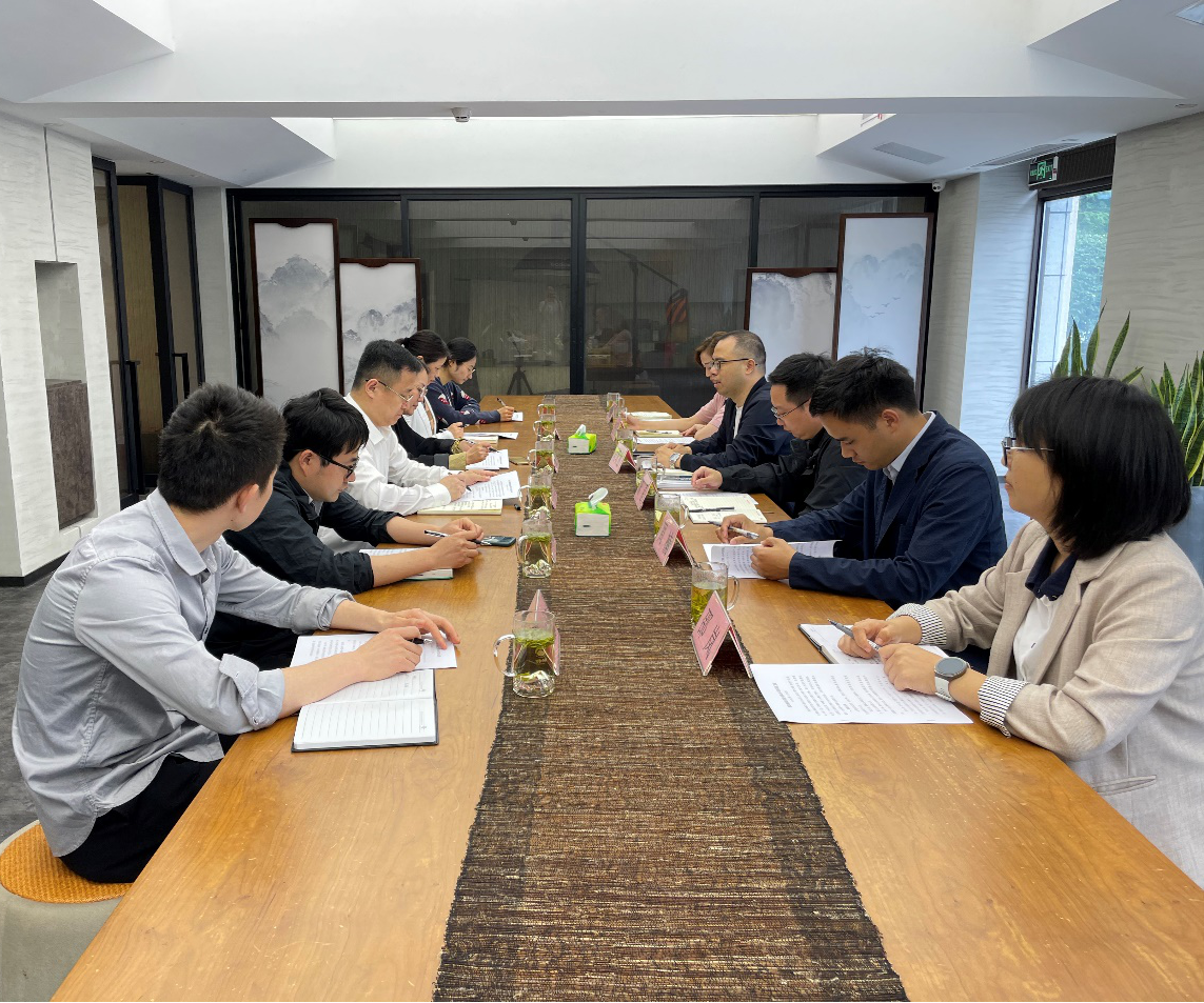 省社副主任馮冠勝蒞臨浙茶集團獅峰茶業(yè)公司調研