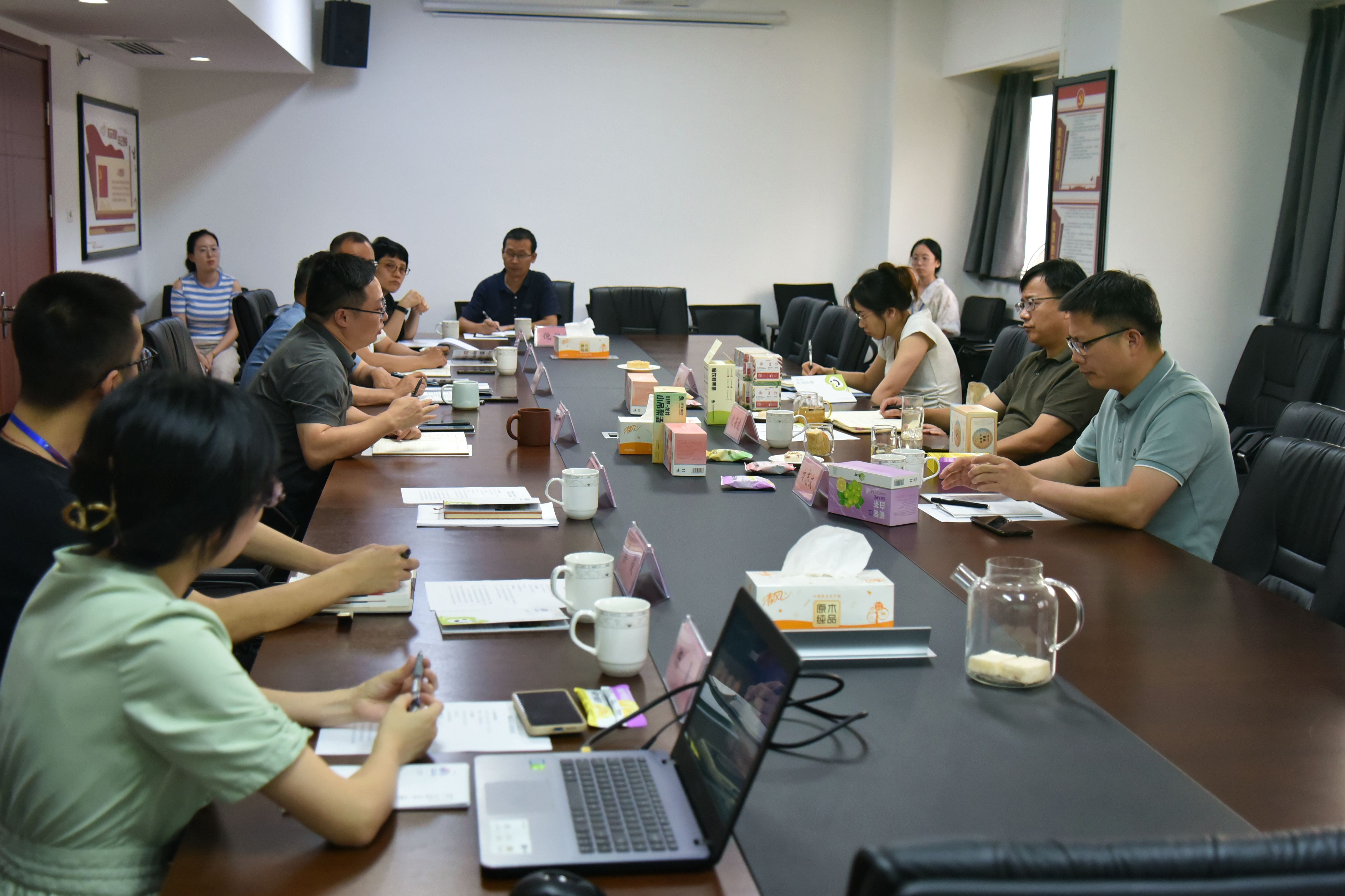 省供銷社理事會副主任沈省文赴浙茶集團調(diào)研